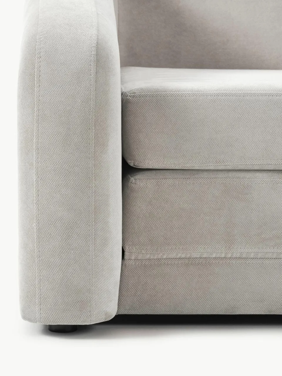 Lichtrgijze slaapfauteuil Eliot^Westwing Collection Fashion