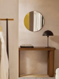 Lijstloze wandspiegel Enjo met decor^Westwing Collection Fashion