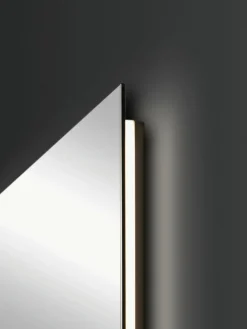 Lijstloze wandspiegel Galaxy met LED-verlichting, in verschillende formaten^Vanita&Casa Clearance