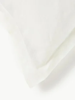 Linnen dekbedovertrek Linna met bies^Westwing Collection Outlet