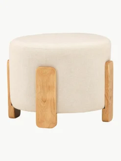 Linnen kruk Coffey met houten poten^Westwing Outlet