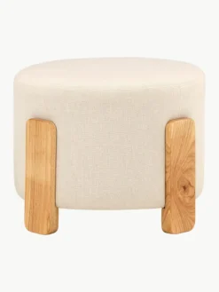 Linnen kruk Coffey met houten poten^Westwing Outlet