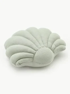 Linnen kussen Shell in schelp vorm^Westwing Collection Hot