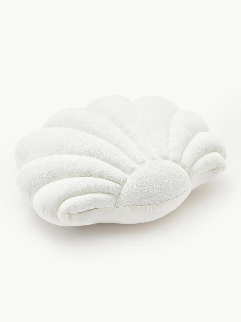 Linnen kussen Shell in schelp vorm^Westwing Collection Discount