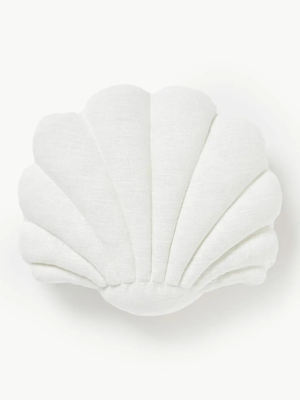 Linnen kussen Shell in schelp vorm^Westwing Collection Discount