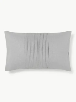 Linnen kussenhoes Dalia met structuurpatroon^Westwing Collection Online