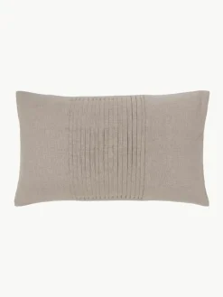 Linnen kussenhoes Dalia met structuurpatroon^Westwing Collection Discount