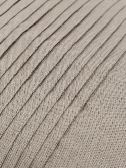 Linnen kussenhoes Dalia met structuurpatroon^Westwing Collection Discount