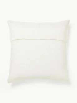 Linnen kussenhoes Darla met structuurpatroon^Westwing Collection Fashion