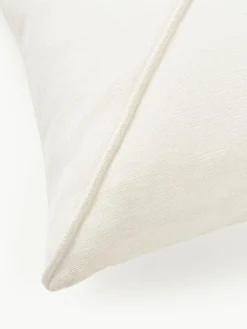 Linnen kussenhoes Darla met structuurpatroon^Westwing Collection Fashion