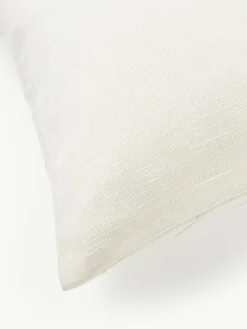 Linnen kussenhoes Darla met structuurpatroon^Westwing Collection Fashion