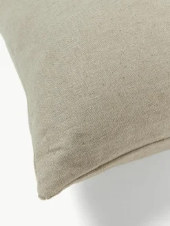 Linnen kussenhoes Darla met structuurpatroon^Westwing Collection Outlet
