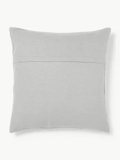Linnen kussenhoes Darla met structuurpatroon^Westwing Collection Best