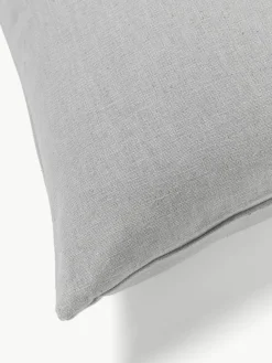 Linnen kussenhoes Darla met structuurpatroon^Westwing Collection Best