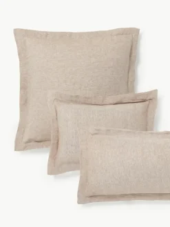 Linnen kussenhoes Linna met bies^Westwing Collection Online