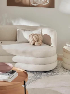 Linnen kussenhoes Luana met franjes^Westwing Collection Discount
