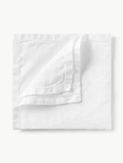 Linnen placemats Larissa met open zoom, 2 stuks^Westwing Collection Sale