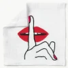 Linnen servetten Lips, set van 4^Jonathan Adler Sale
