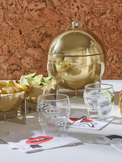 Linnen servetten Lips, set van 4^Jonathan Adler Sale