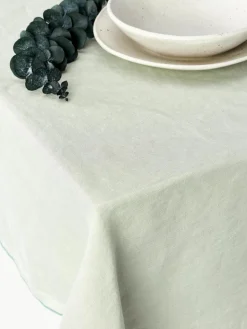 Linnen tafelkleed Kennedy met bies^Westwing Collection New