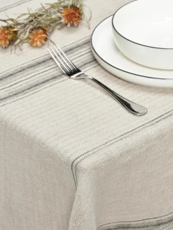 Linnen tafelkleed Striped^HKLIVING Best