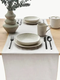 Linnen tafelloper Kennedy met bies^Westwing Collection Sale