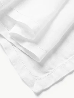 Linnen tafelloper Larissa met open zoom^Westwing Collection Hot