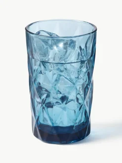 Longdrinkglazen Colorado met structuurpatroon, set van 4^Westwing Collection Sale
