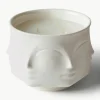 2-lonts geurkaars Muse Blanc (verse snijbloemen)^Jonathan Adler Clearance