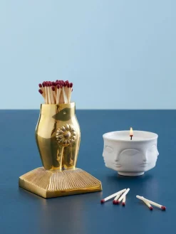 2-lonts geurkaars Muse Blanc (verse snijbloemen)^Jonathan Adler Clearance