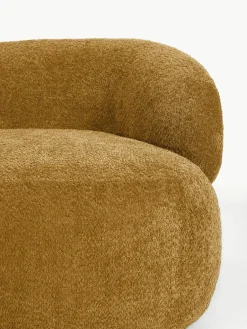 Loungefauteuil Alba uit teddy-bouclé^Westwing Collection New