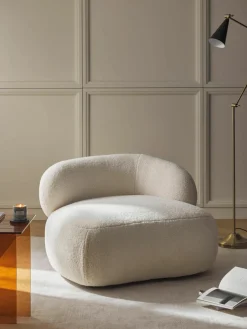 Loungefauteuil Alba uit teddyvacht^Westwing Collection Online