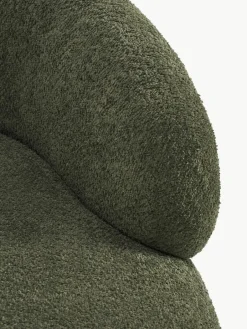Loungefauteuil Alba uit teddy bouclé^Westwing Collection Fashion