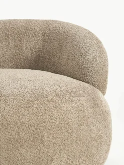Loungefauteuil Alba van teddy bouclé^Westwing Collection Discount