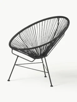 Loungefauteuil Bahia van kunststoffen vlechtwerk^Westwing Collection Outlet