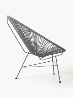 Loungefauteuil Bahia van kunststoffen vlechtwerk^Westwing Collection Best