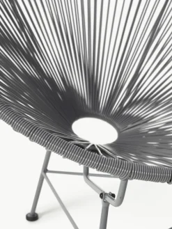 Loungefauteuil Bahia van kunststoffen vlechtwerk^Westwing Collection Best
