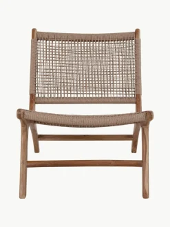 Loungefauteuil Derby van teakhout^Westwing Hot
