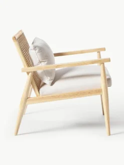 Loungefauteuil Manuell van rubberhout^Westwing Collection Outlet
