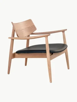 Loungefauteuil Olvera van eikenhout^Westwing New