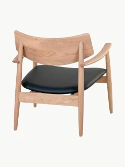 Loungefauteuil Olvera van eikenhout^Westwing New