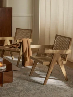 Loungefauteuil Sissi met Weens vlechtwerk^Westwing Collection Sale