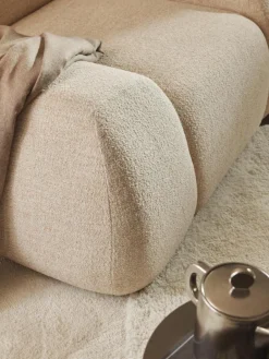 Loungefauteuil Wolke van bouclé^Westwing Collection Outlet