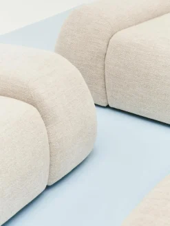 Loungefauteuil Wolke van bouclé^Westwing Collection New