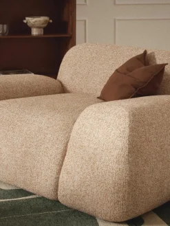 Loungefauteuil Wolke van bouclé^Westwing Collection New
