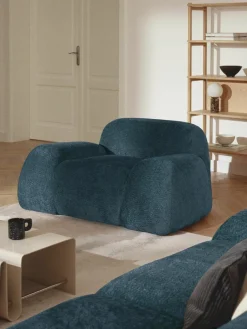 Loungefauteuil Wolke van teddy bouclé^Westwing Collection Clearance