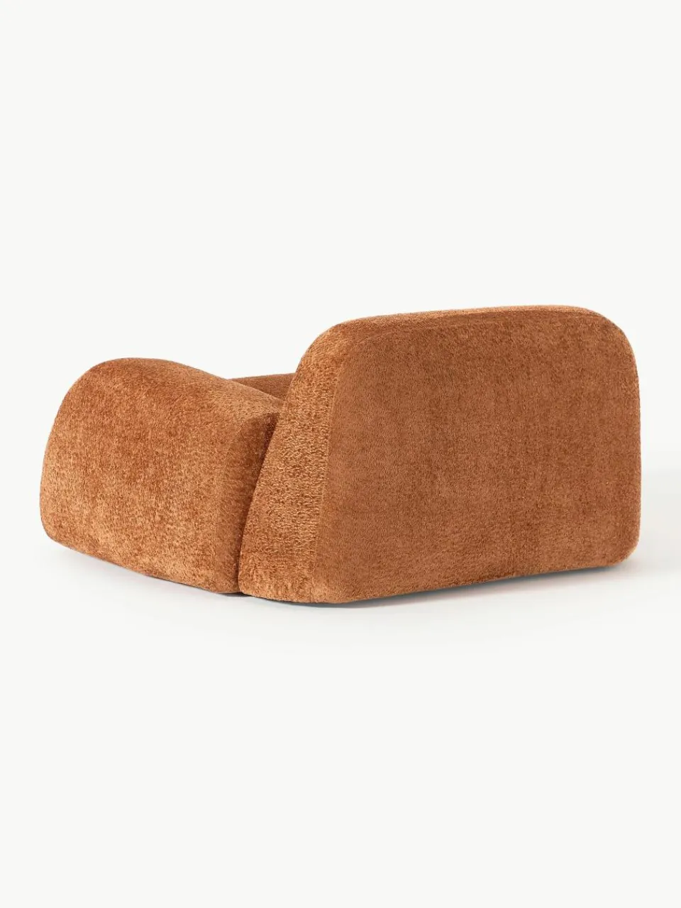 Loungefauteuil Wolke van teddy-bouclé^Westwing Collection Hot