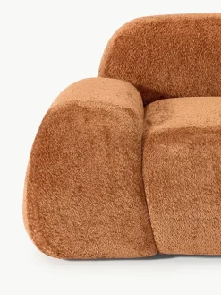 Loungefauteuil Wolke van teddy-bouclé^Westwing Collection Hot