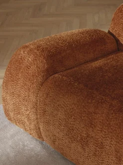 Loungefauteuil Wolke van teddy-bouclé^Westwing Collection Hot
