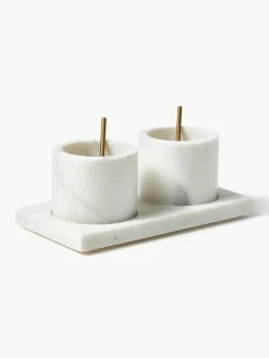 Marmeren Agata serveerset, 5-delig^Westwing Collection Fashion